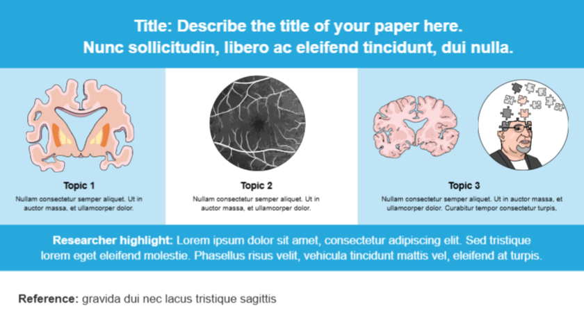 Graphical Abstracts template preview