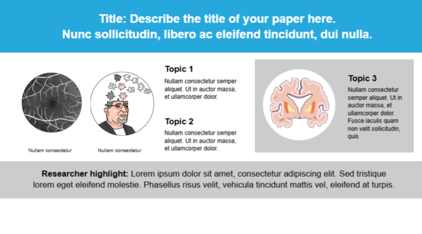 Graphical Abstracts template alzheimer disease associated disorders 5