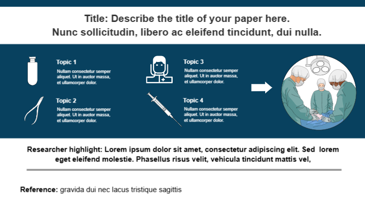 Graphical Abstracts template preview