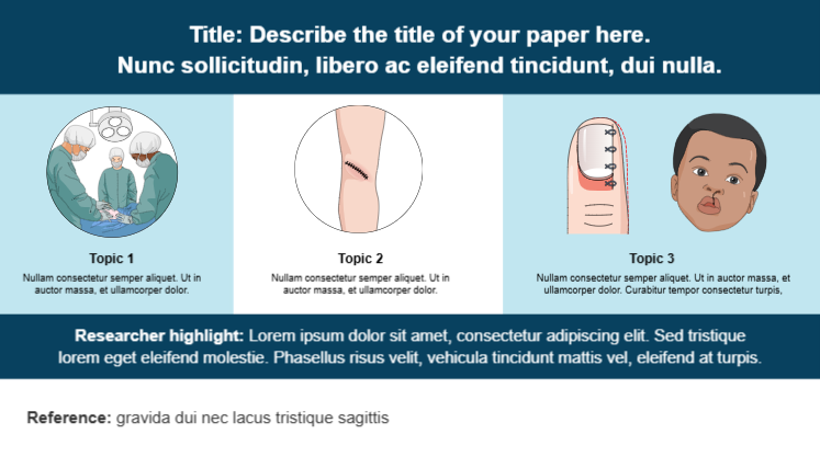 Graphical Abstracts template preview