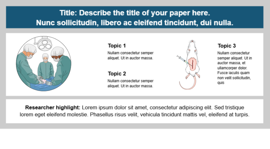 Graphical Abstracts template annals surgery 1
