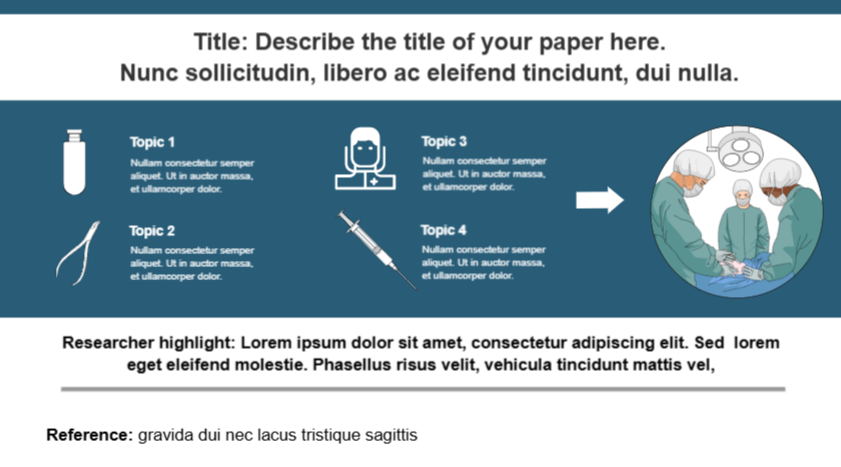 Graphical Abstracts template annals surgery 2