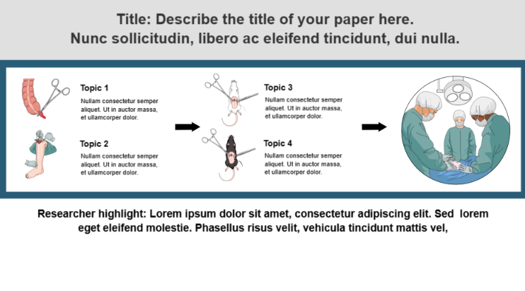 Graphical Abstracts template preview