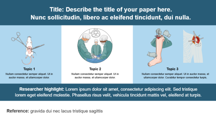 Graphical Abstracts template preview
