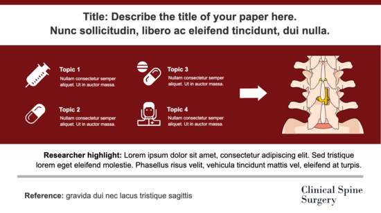 Create your Graphical Abstract for