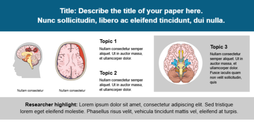 Graphical Abstracts template preview